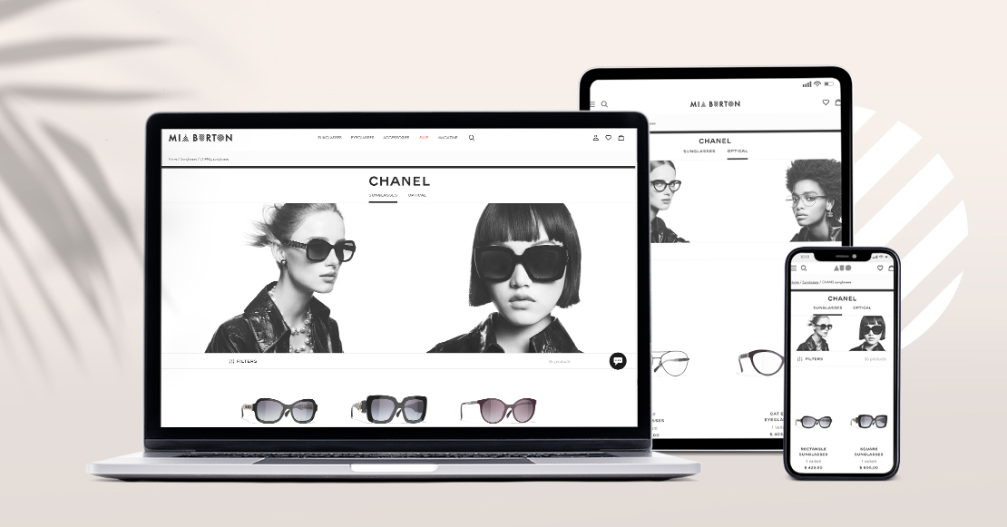 Miaburton.com is now an official CHANEL eyewear reseller